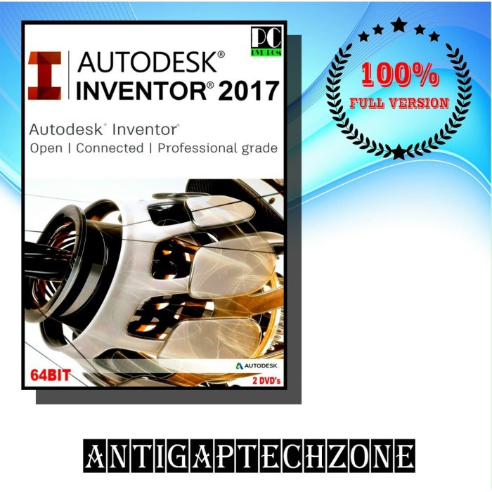 Jual (READY) AUTODESK INVENTOR PRO 2017 - 64BIT (2DVD) Full Version ...