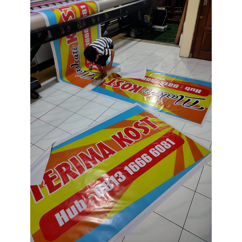 Jual Cetak Banner Spanduk Baliho Gram Tajam Pekat Sehari Jadi Shopee Indonesia