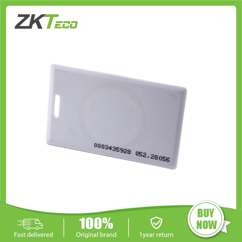 Jual ZKTeco Kartu RFID 125 KHz ID CARD Untuk Mesin Absensi Smart Lock ...