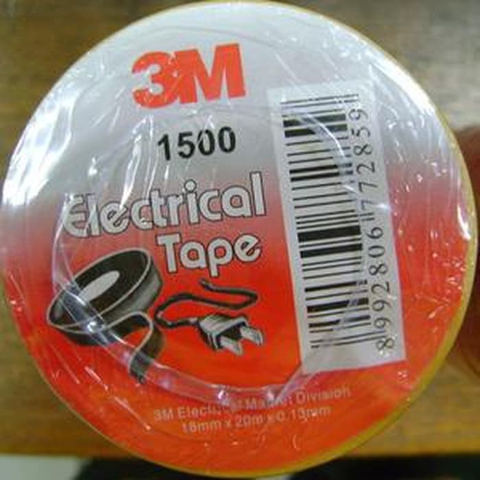 Jual Isolasi Listrik 3M PUTIH 1500 GU Solasi Kabel WHITE ELECTRICAL ...