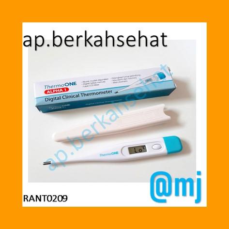 Jual ALAT UKUR SUHU TUBUH DIGITAL TERMOMETER ALPHA ONE | Shopee Indonesia