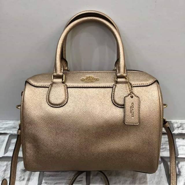 Coach mini bennett rose gold store
