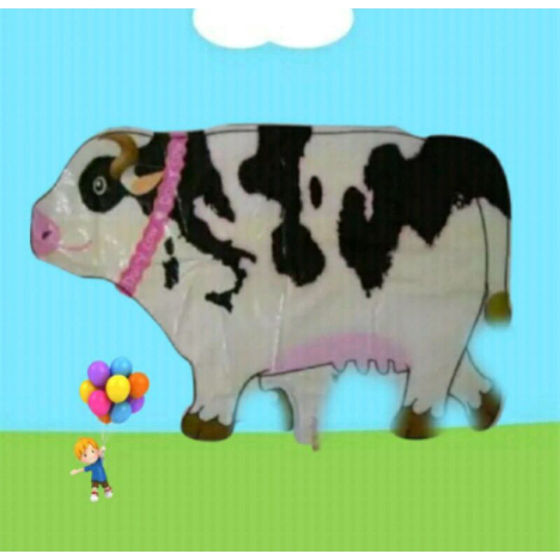 Jual BALON SAPI BESAR(BALON GAS/BALON TERBANG/BALON KARAKTER) | Shopee ...