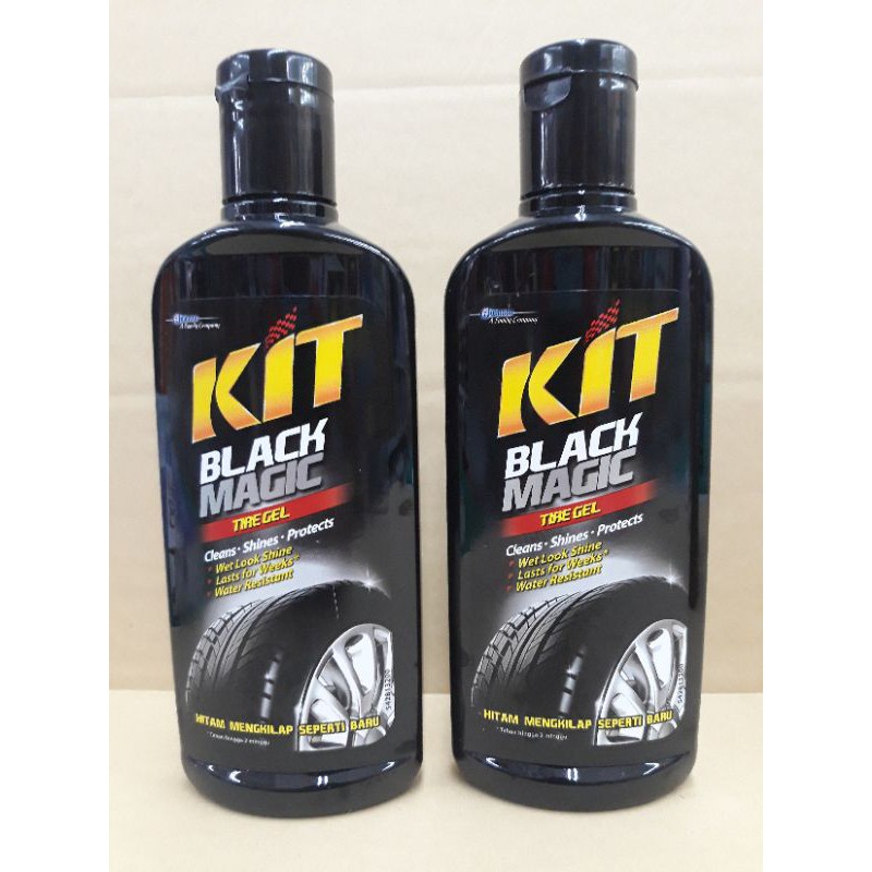 Jual Kit Black Magic Semir Ban Pengkilap Ban Mobil Dan Motor 300ml