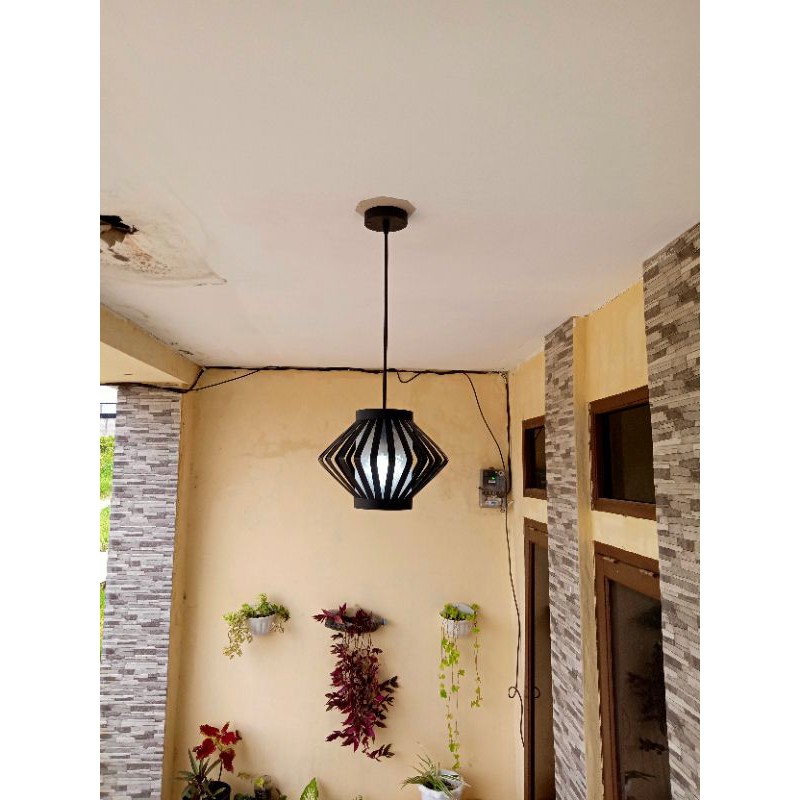 Jual Lampu Gantung Hias Minimalis untuk dekorasi TERAS/RUANG TAMU/RUANG
