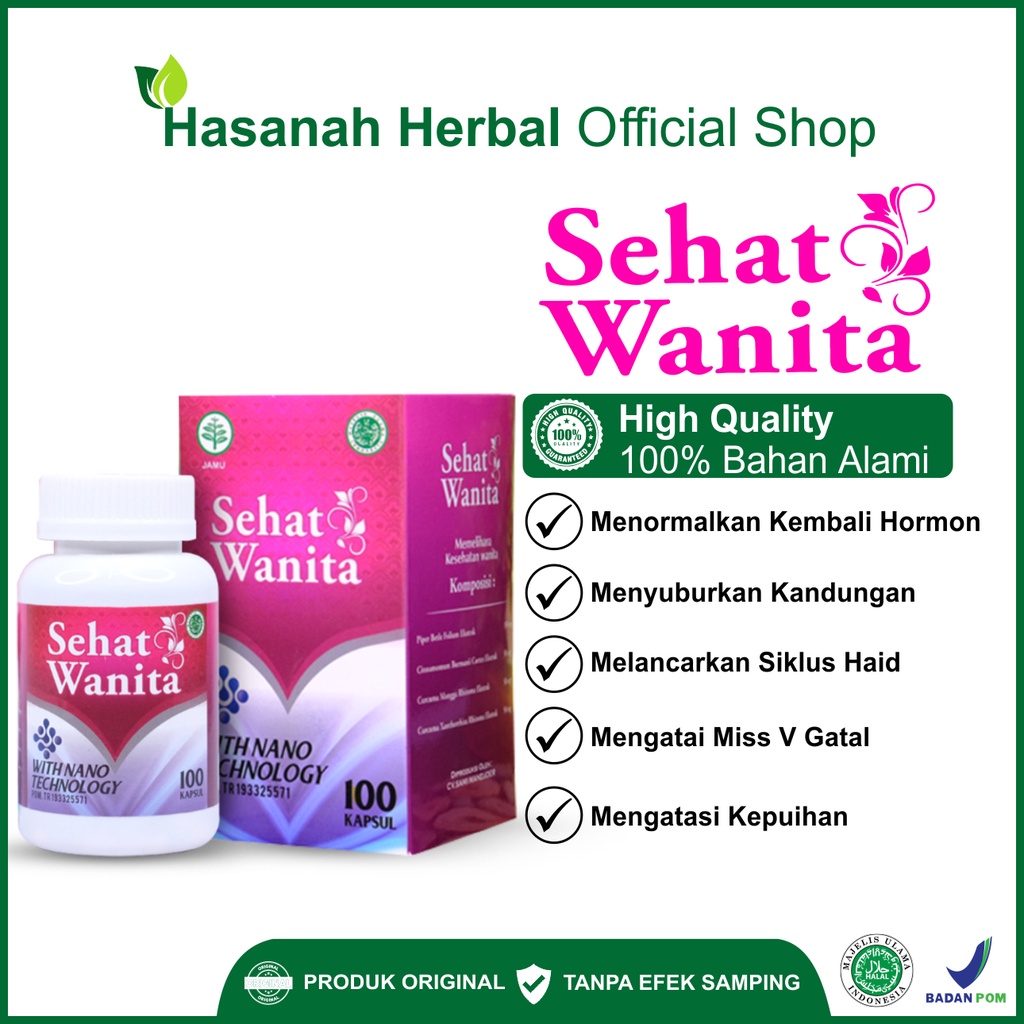 Jual Sehat Wanita Herbal Untuk Promil Dan Masalah Kewanitaan Obat