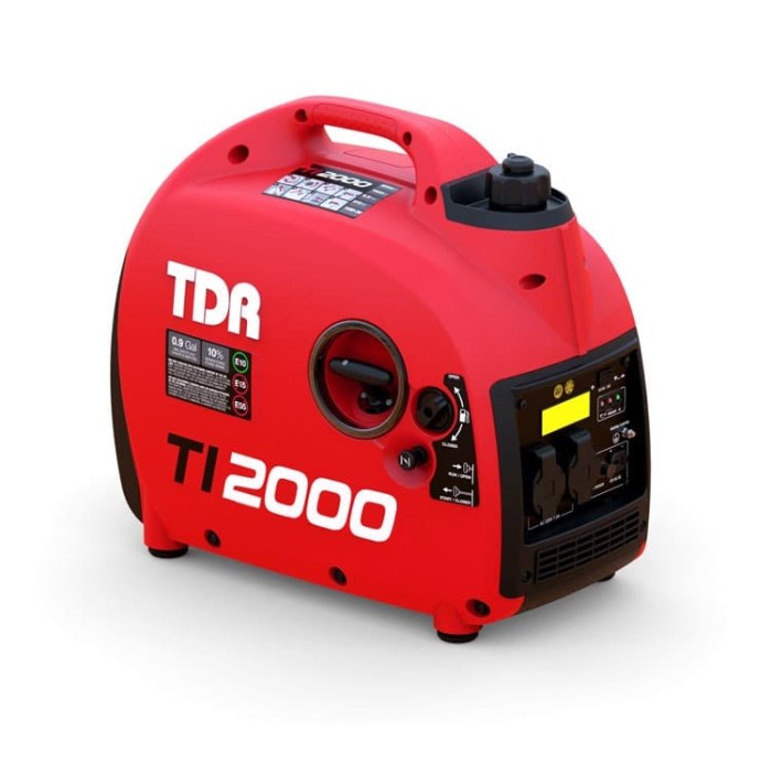 Jual GENSET INVERTER TDR TI2000 ORIGINAL TDR + FREE OLI 1 LITER ...