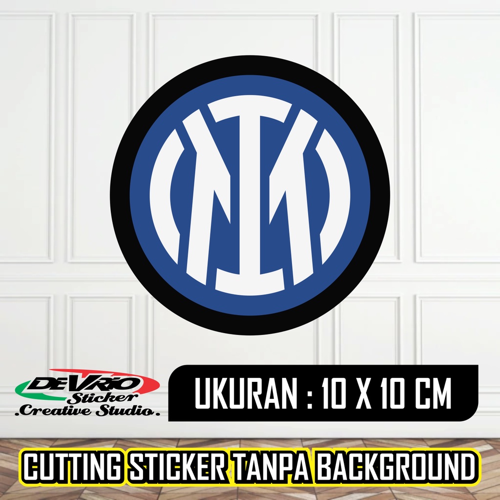 Jual Stiker Inter Milan Intermilan (Cutting Sticker Custom Suka Suka ...