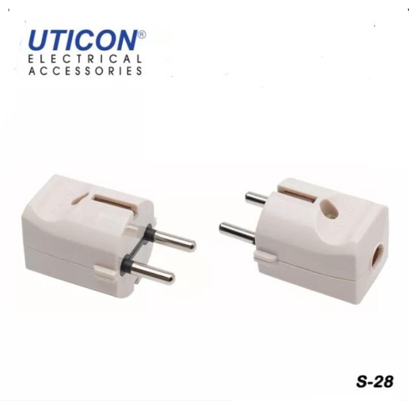 Jual Steker Arde UTICON S-28 250V~10A | Harga Satuan | Shopee Indonesia