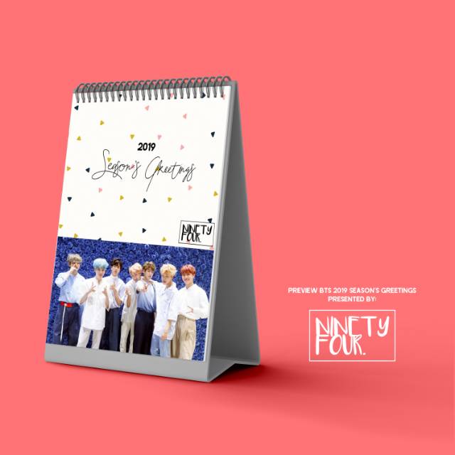 Jual KALENDER BTS 2019 - BTS 2019 SEASON'S GREETINGS | Shopee Indonesia