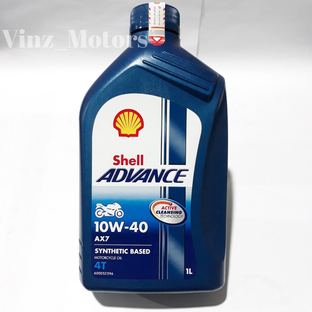 Jual [MANUAL] OLI SHELL ADVANCE 4T AX7 SYNTHETIC BASED & ASPIRA ...