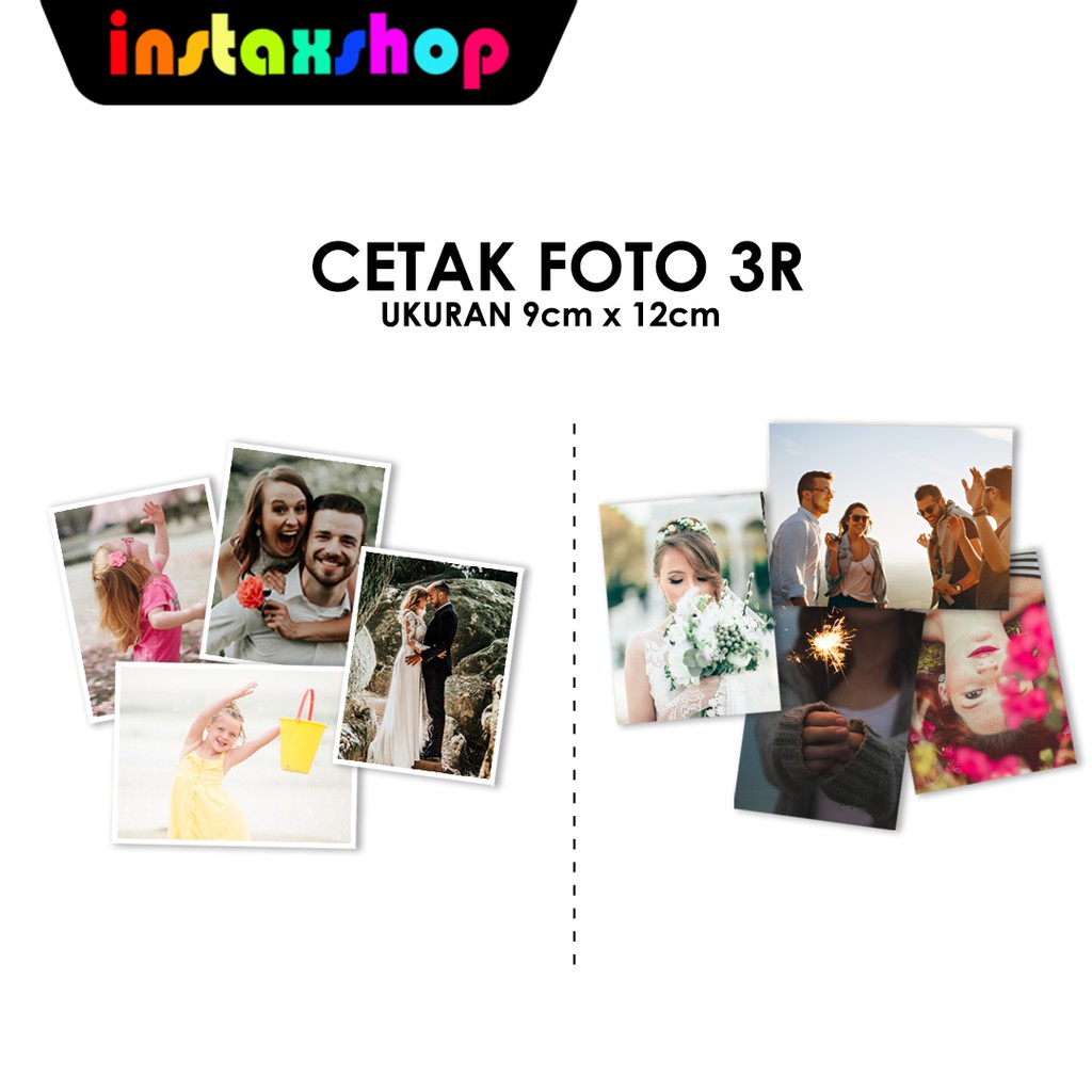 Jual Jasa Cetak Foto 3R Print Photo ( Printing Foto ) Instaxshop