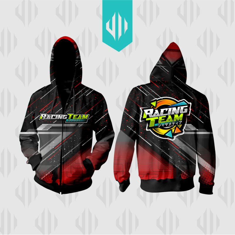 Jual JAKET HOODY RACING CUSTOM | Shopee Indonesia