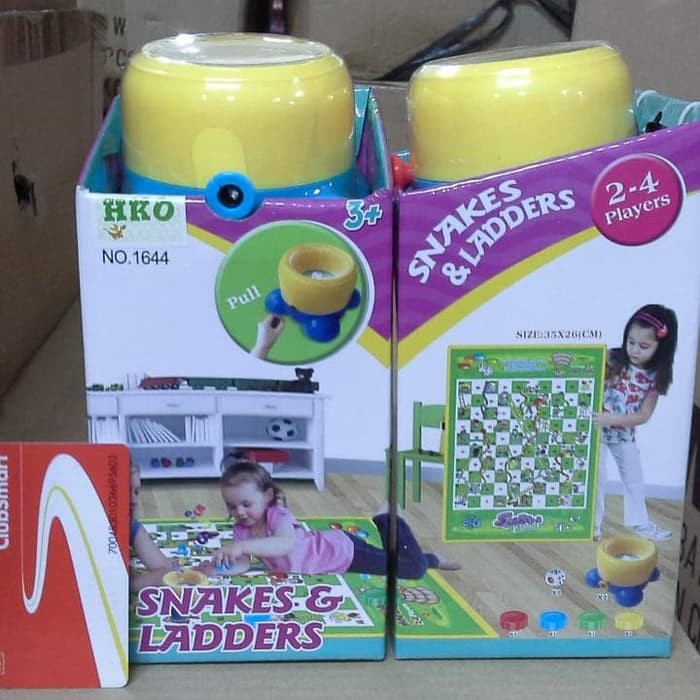 Jual Mainan Family Games Snake and Ladder Ular Tangga Karpet Roulette ...