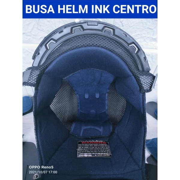 Jual BUSA HELM SPON HELM INK CENTRO FULL SETT Free Paku Belah | Shopee ...