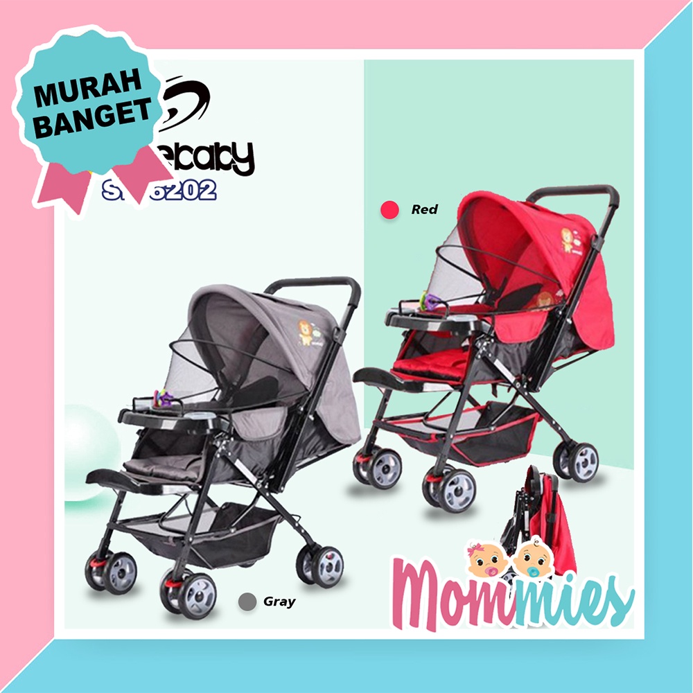 Stroller bayi 2024 murah shopee