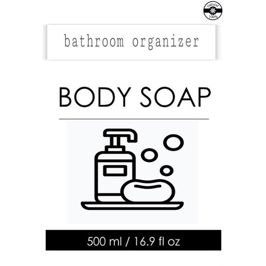 Jual stiker sabun cair murah sticker laundryroom bathroom harga perpcs ...