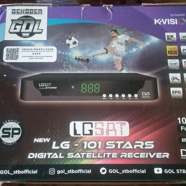 Jual Receiver KVision GOL series Optus dan LGsat Shopee Indonesia