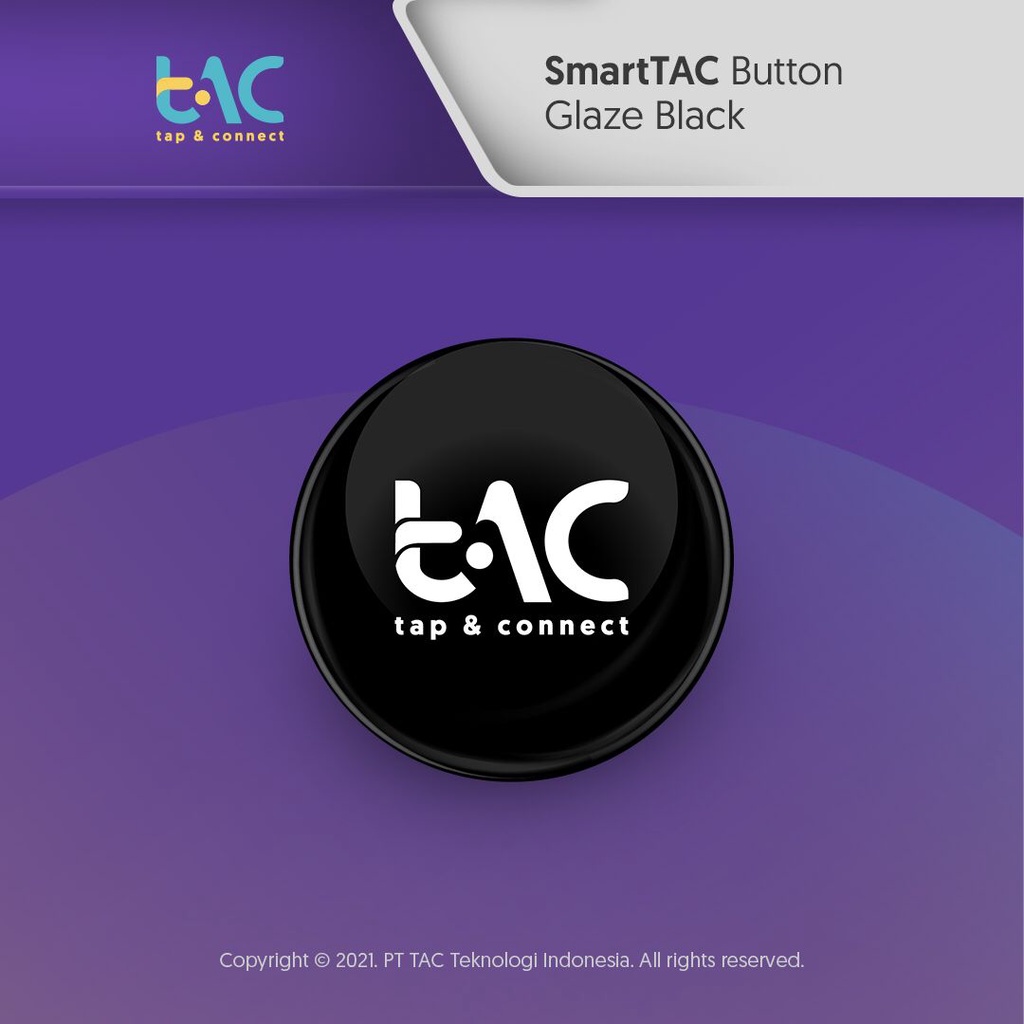 Jual SmartTAC Button / TAC Sticker Penghubung Pintar / Tap Connect ...