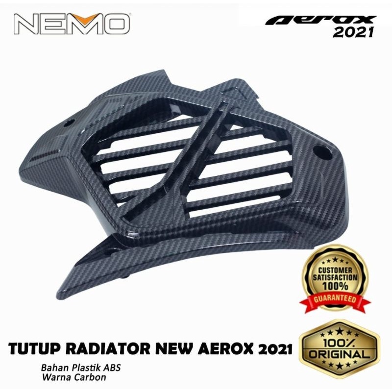Jual Cover Tutup Radiator Lexi Lx 155/ Aerox New Connected 155 2021 new ...