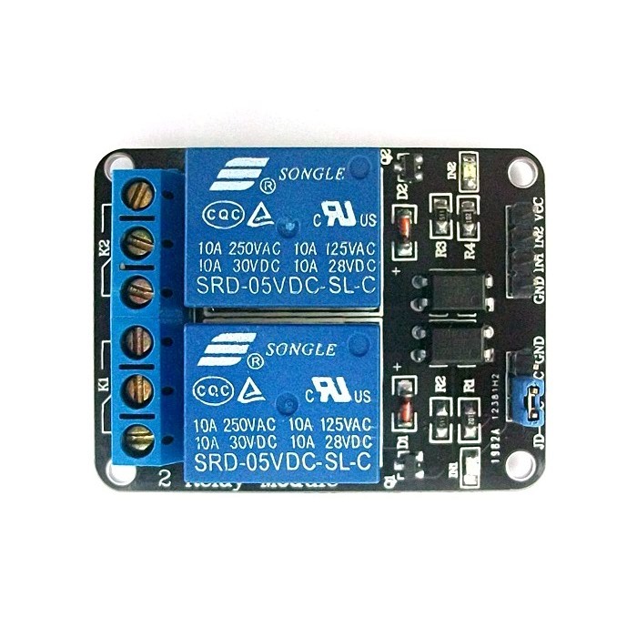 Jual Relay 2 Channel Module | Shopee Indonesia