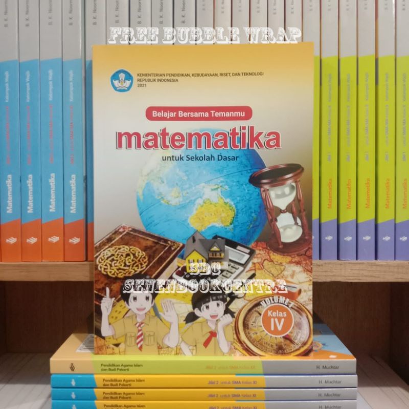 Jual Buku Matematika Kelas 4/IV SD Kurikulum Sekolah Penggerak Volume 1 ...