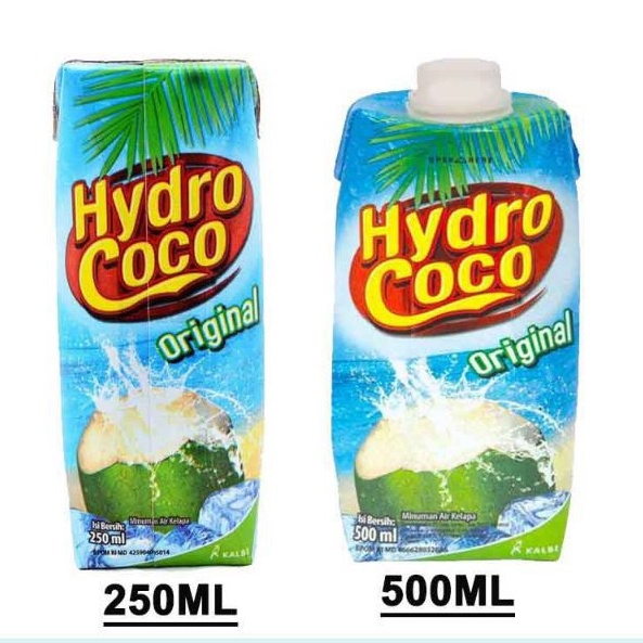 Jual Hydro Coco Air Kelapa Original 250ml 330ml Dan 500ml Shopee Indonesia 4075