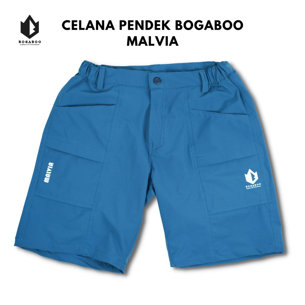 Celana Pendek Bogaboo Seri MALVIA Quick Dry Pria Wanita - Celana Hiking - Celana Mendaki Gunung - Celana Outdoor Quickdry