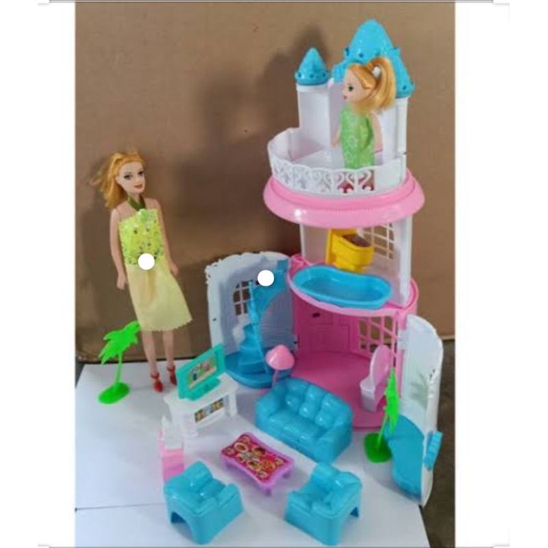 Jual Mainan Istana Kuda Poni / Berbie Kantong GROSIR | Shopee Indonesia