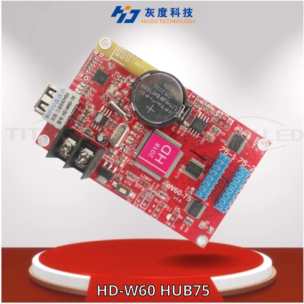 Jual CONTROLLER CARD HD W60 HUB 75 FULL COLOR SUPPORT WIFI | Shopee ...