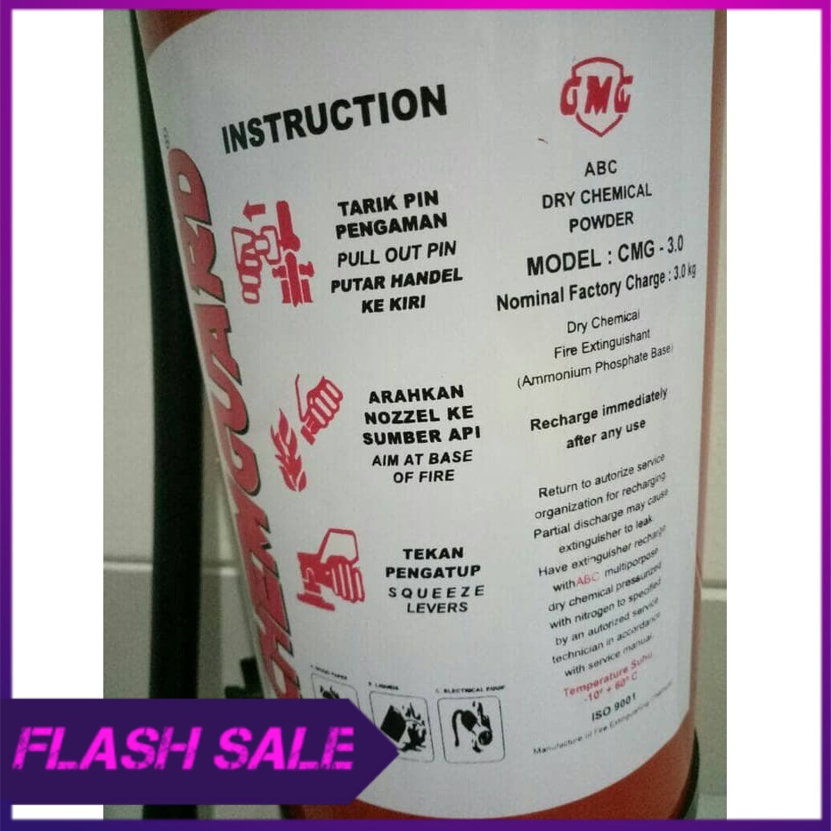 Jual Alat Pemadam Api Ringan 3 kg Chemguard Fire Extinguisher | Shopee ...
