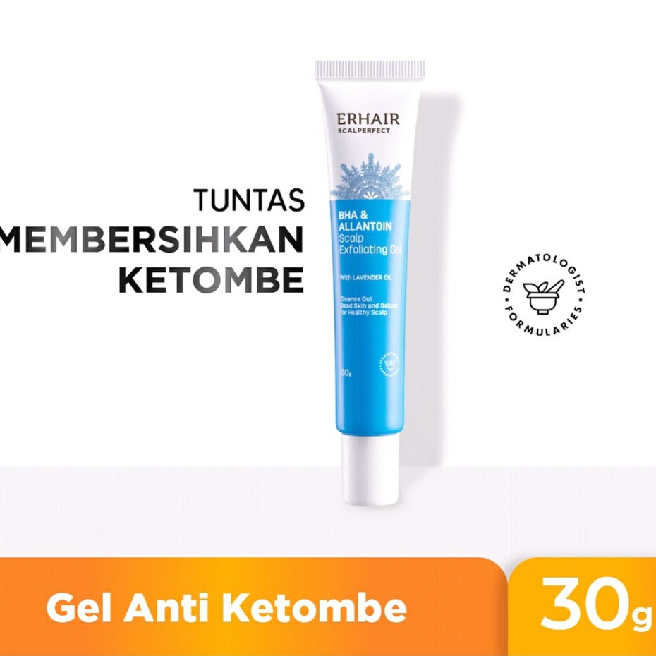Jual erha21 ERHAIR Scalperfect BHA & Allantoin Scalp Exfoliating Gel