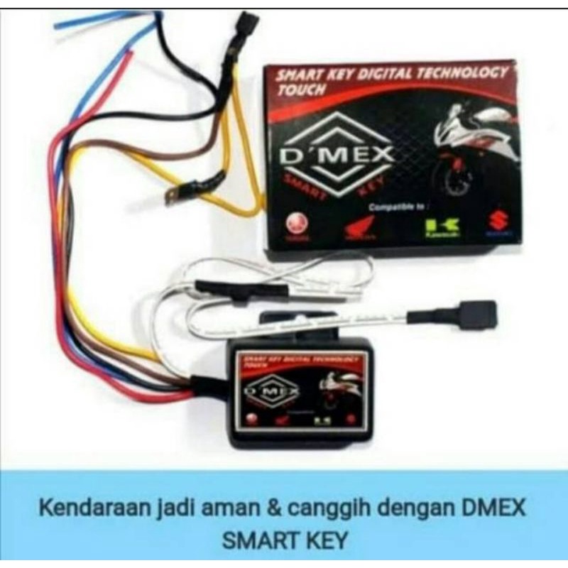 Jual Pengaman Motor DMEK Smartkey Sensor Anti Maling | Shopee Indonesia