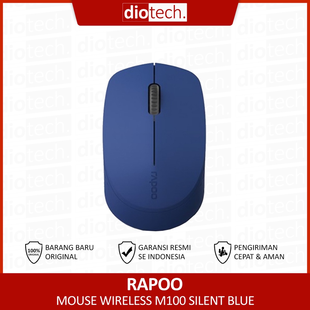 Jual MOUSE WIRELESS RAPOO M100 SILENT ORIGINAL BERGARANSI RESMI ...