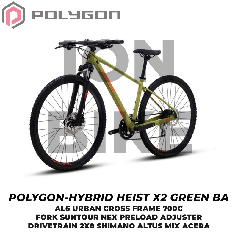 Polygon hybrid 700c sale