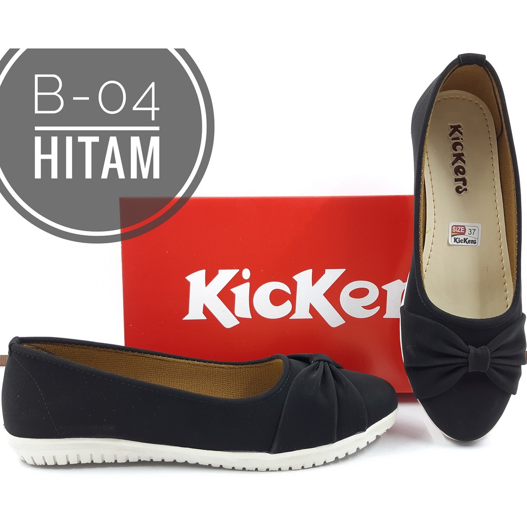 Jual Sepatu Kickers Wanita Slip On Kode B 04 Bg 04 Shopee Indonesia