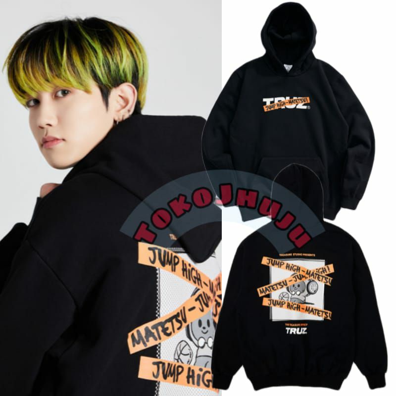 Jual Jaket Hoodie Jumper Treasure Mashiho MATETSU PRINTING DTF depan ...