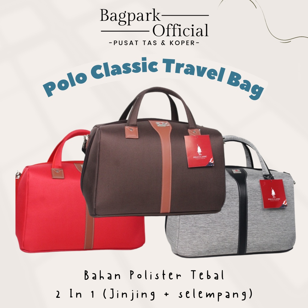 Jual Tas Pakaian Polo Classic Tas Pakaian Ukuran Inch Ukuran