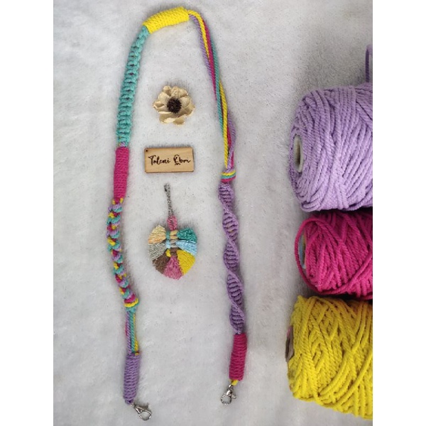 Jual neon strap bag/ strapbag macrame READY!!! Shopee Indonesia