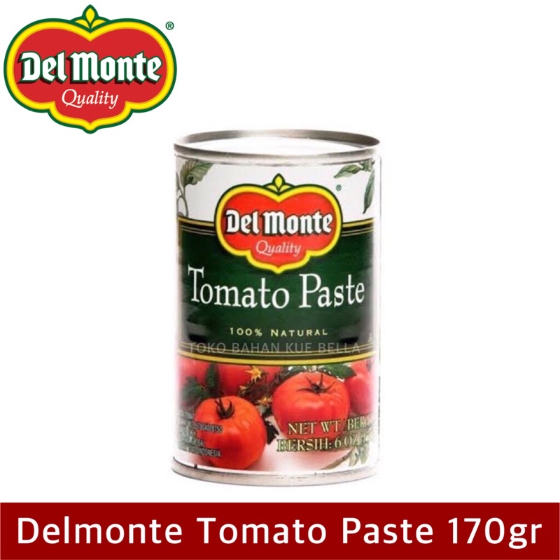 Jual Delmonte TOMATO PASTE 170gr Tomat Paste 100 Natural Shopee