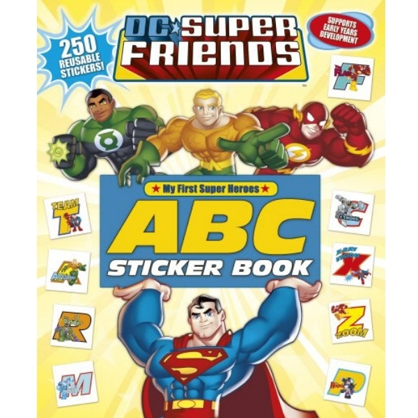 Jual Random House - Dc Super Friends : Abc Sticker Book | Shopee Indonesia