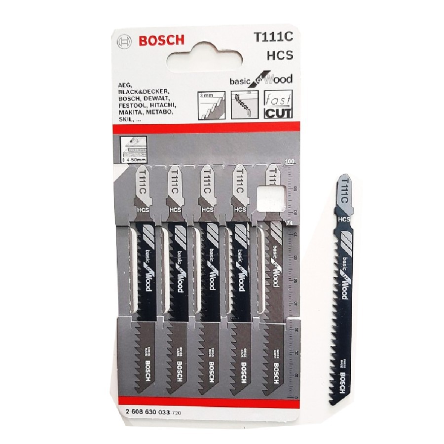 Jual BOSCH MATA GERGAJI JIGSAW KAYU BOSCH T111C MATA GERGAJI SATUAN