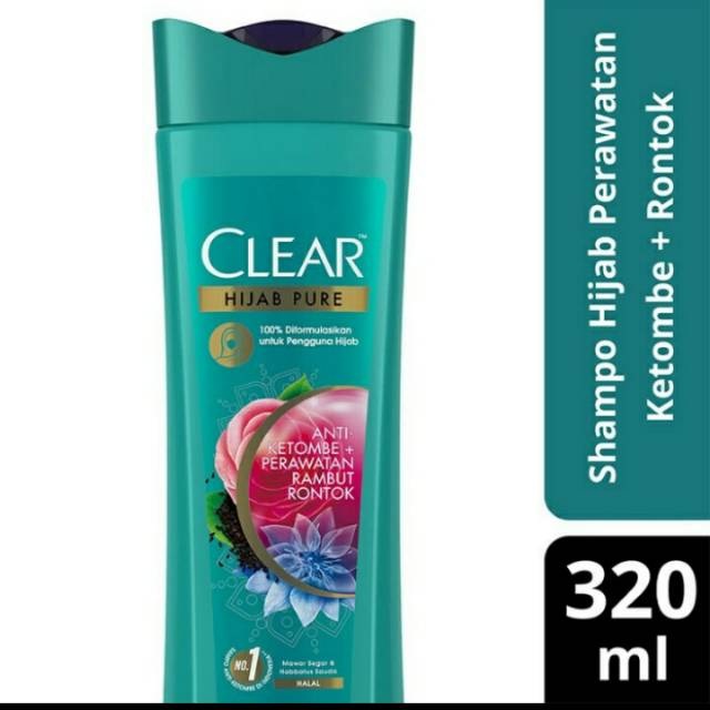 Jual Clear Hijap Pure Perawatan Rambut Rontok Sampo 300 ml | Shopee ...