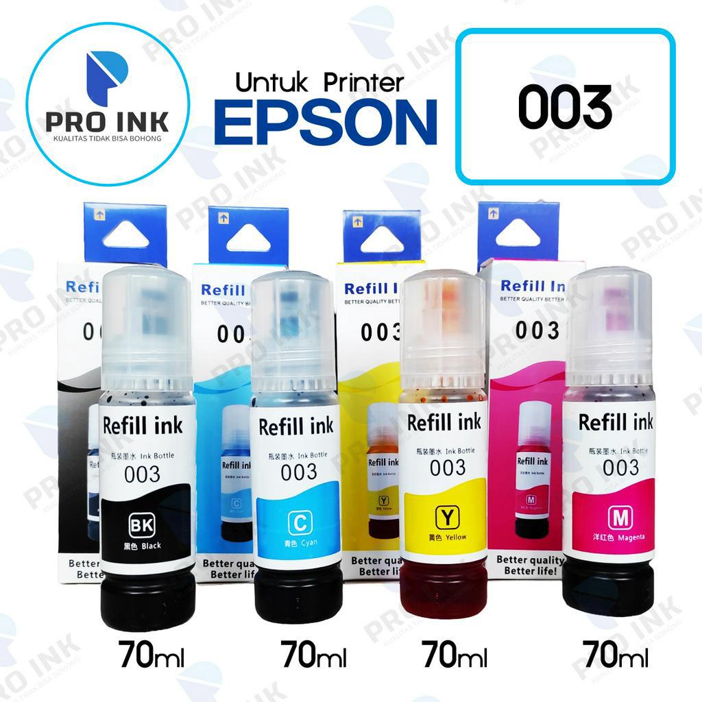 Jual Tinta Epson 003 Untuk Printer L1110 L3150 L3110 L3100 L3101 L5190 Shopee Indonesia