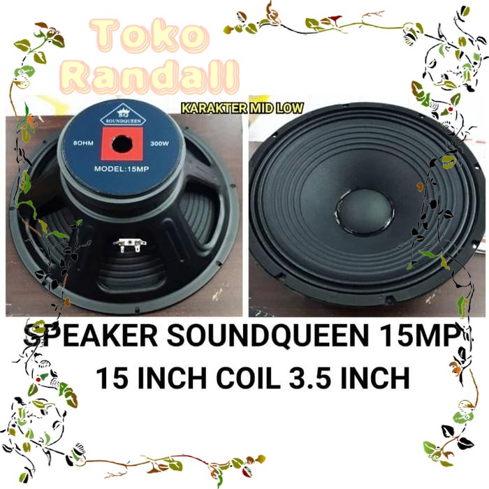 Speaker 15 best sale inch mid low