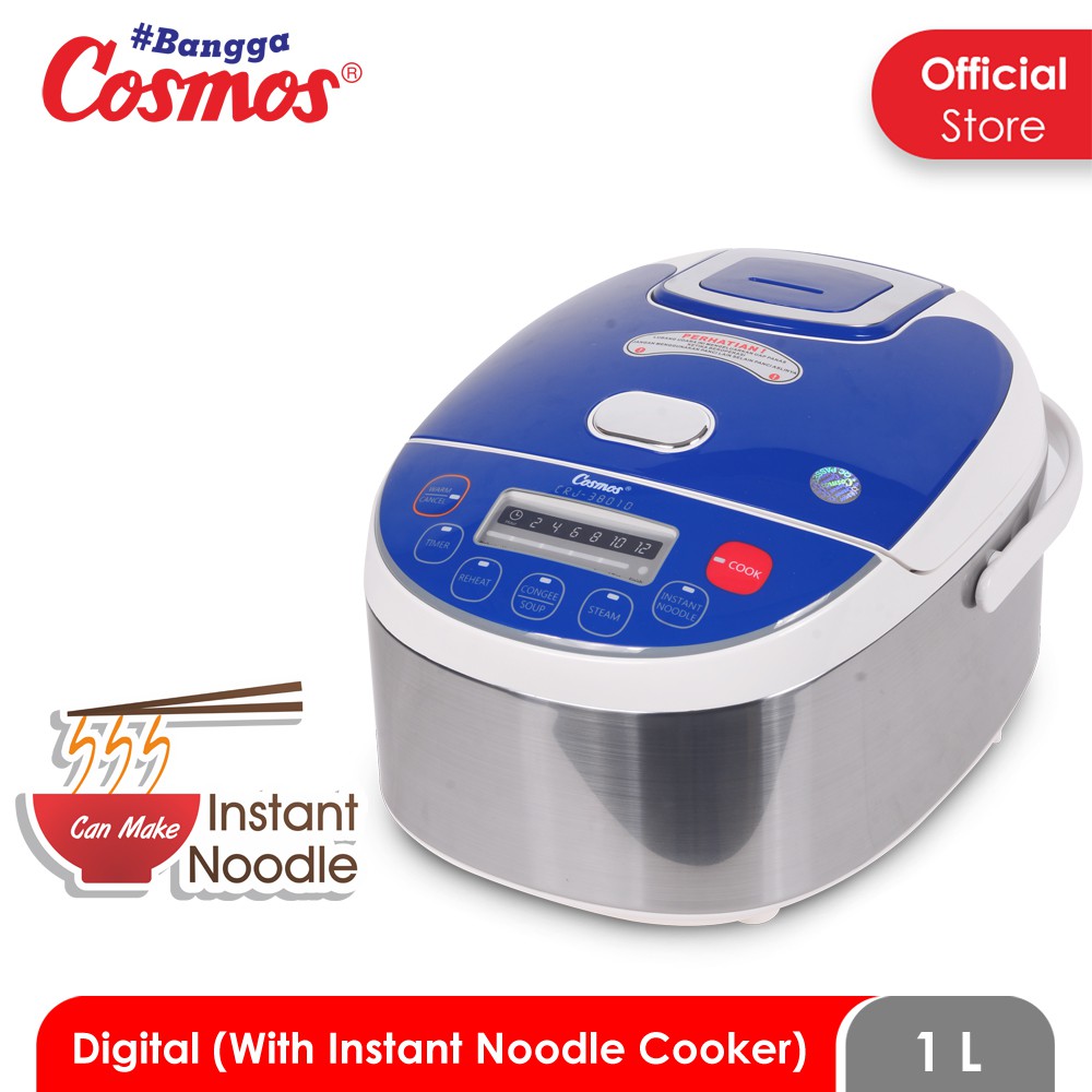Jual Cosmos Rice Cooker Digital 6in1 CRJ3801 D 1 L Shopee Indonesia