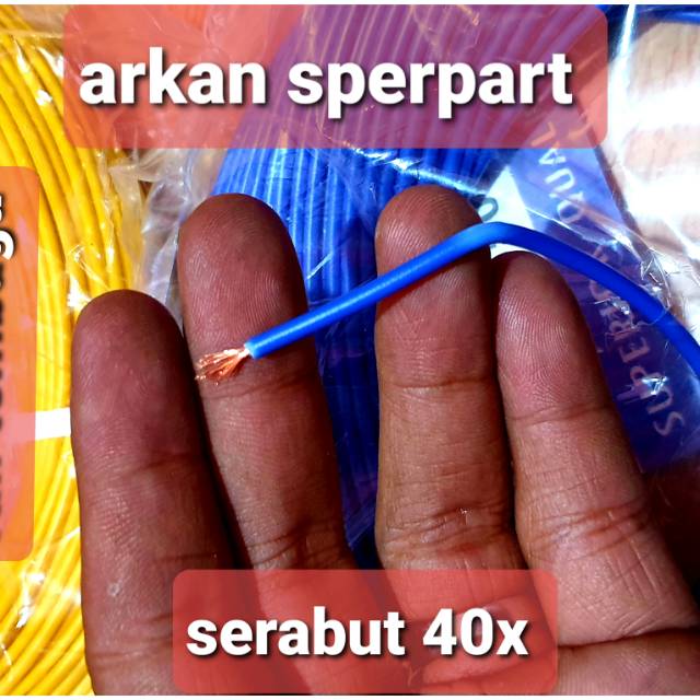 Jual KABEL RAKIT 1X40 FULL TEMBAGA MURNI 100% | Shopee Indonesia
