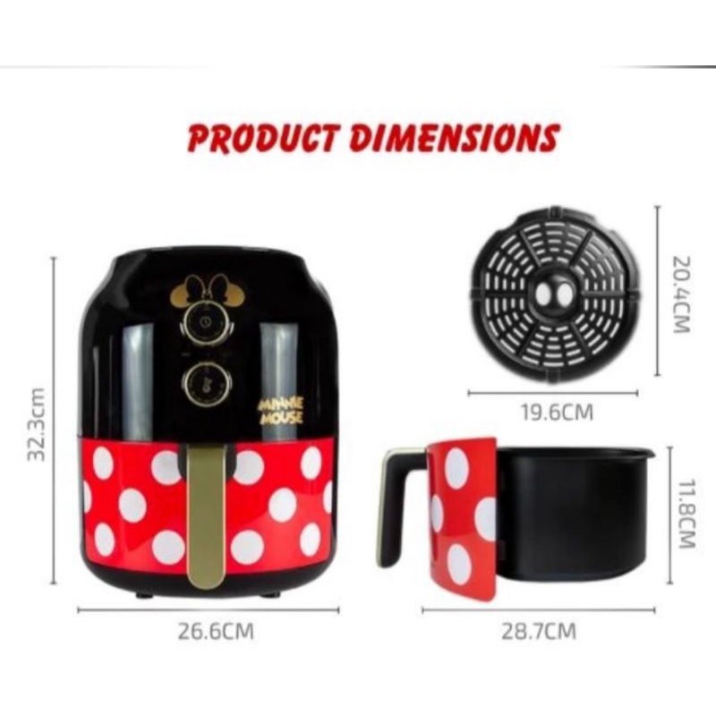 Jual Airfryer Disney mickey Minnie air fryer Shopee Indonesia