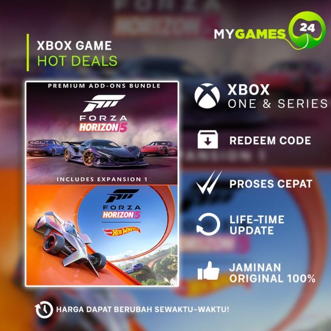 Jual Forza Horizon 5 Xbox One Series X|S redeem code stock ready ...