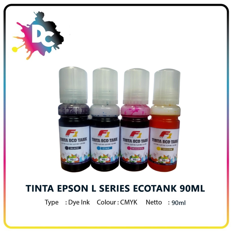 Jual Tinta Ecotank F Ml Refill Botol Ink Printer L L L L L L